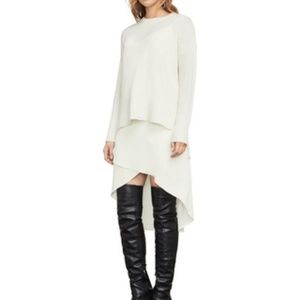 💁‍♀️Brand New High low BCBG dress in Cream color